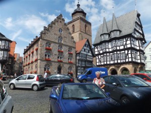 Alsfelder Marktplatz mit Rathaus