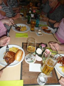 so lässt man sich's schmecken bei der AWO Fuldatal