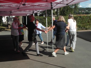 Tanz auf dem Sommerfest